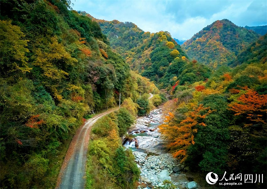 深山秘境，道法天成。胡宇攝