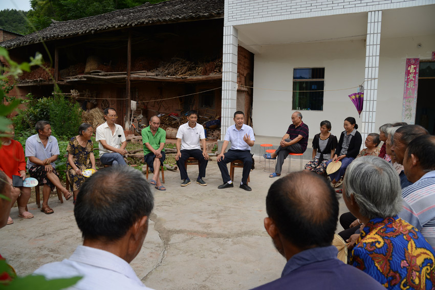 繼光鎮(zhèn)旗山村壩壩會(huì)。繼光鎮(zhèn)人民政府供圖